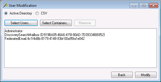 Active Directory Bulk modify Protocol Settings
